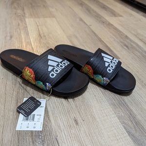 Adidas adilette slides slip on sandals flip flops